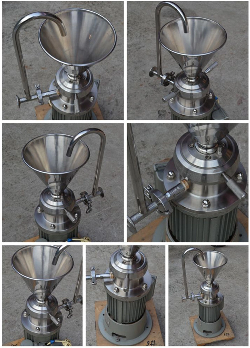 Food Butter Verticals Grinding Peanut Butter Making Processing Machine Colloid Mill