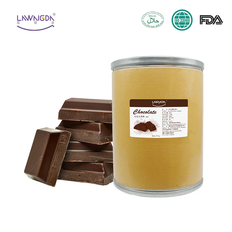 인스턴트 커피 음료용 초콜릿 맛 분말 중국 베이킹용 고농축 식품 풍미 분말